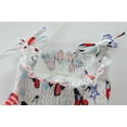 thumbnail image 3 of CM-Kid Little Girls Dresses Size 7 American Flag Patriotic Clothes Dress 7T, 3 of 7