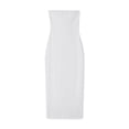 thumbnail image 6 of Liacowi Women Beach Long Dress Bodycon Dress Sleeveless Off Shoulder Knit See Through Party Holiday Dress, 6 of 9