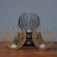 thumbnail image 4 of SHAR Creative Iron Chandelier Candlestick - Gold Ornament, 4 of 4
