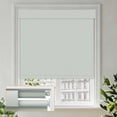 thumbnail image 2 of ZimJAHO Cordless Blackout Roller Shades for Windows, 100% Light Blocking Window Blinds, No Drill & Easy Install, for Bedroom, Living Room, Kitchen, Home and Office - Grey, 31"W x 72"H, 2 of 7