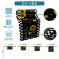 thumbnail image 7 of Table Runner Dresser Scarves 72 Inch Long, My SunshineSunflower Bee Linen Dining Table Runners Vintage Black White Checkered Tabletop Scarf for Wedding Holiday Party Kitchen, 7 of 7