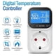 thumbnail image 3 of Digital Temperature Controller Socket Outlet Thermostat with Time Sensor Probe Heating Cooling Switch 16A EU Plug, 3 of 5