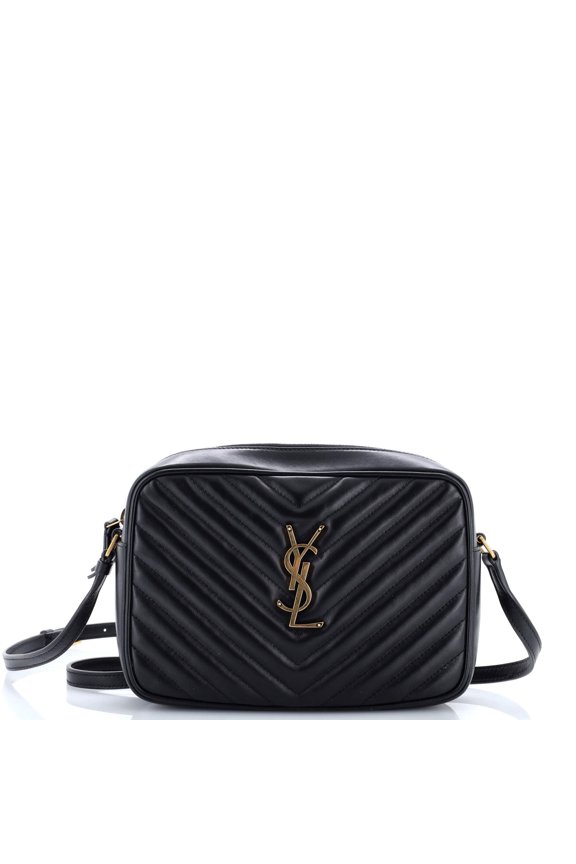 Pre-Owned Lou Camera Bag Matelasse Chevron Leather Small By Rebag