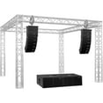 thumbnail image 4 of Proreck Venue Set 10000W Powered PA Speaker System Combo Set , Black, 4 of 9