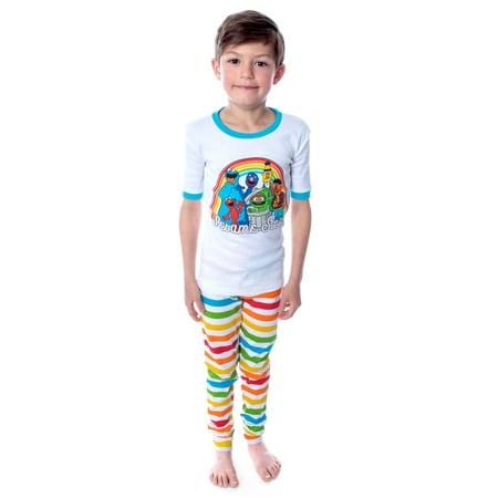 

Sesame Street Vintage Character Rainbow Mommy and Me Matching Pajamas (Kids 12)
