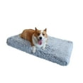 thumbnail image 2 of Mistaha Cozy Memory Foam Pet Bed for Deep Sleep and Comfortable Rest - Gray-White, Size L, 2 of 6