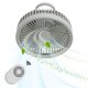thumbnail image 5 of Ventilador De Escritorio De 4000 Mah, Función De Luz Nocturna De Bajo Ruido, Ventilador De Escritorio De Carga USB, Ventilador De 18,2 Cm De Diámetro, 3 Engranajes Para Oficina ANGGREK Otros, 5 of 8