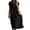 ❧364-Black, variant on Xuyuer Women's Summer Designer Casual Short Sleeve V-Neck Linen Round Neck Dress - Flowy Midi Dress for Beach and Vacation, Pants for Women