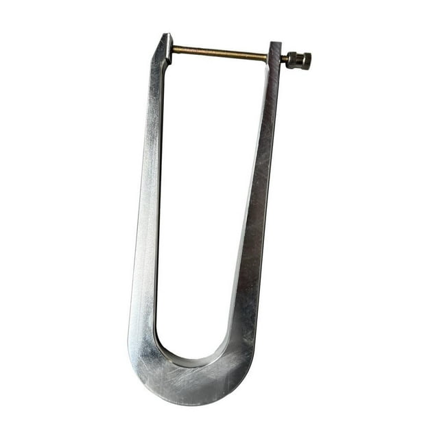 Wweixi Violin Beam Clamp Replacement Universal Violin Back Clip Plate Bracing Panel Silver 24cm