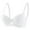 White Bra for Women, variant on AINIYS Bralette Wireless Soft Cup Bra Secure Fit Bra for Women Cleavage Bra Lift and Support Push-Up Bra Thin Fabric Bralettes Breathable Everyday Bras Pink 75B