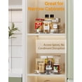 thumbnail image 3 of Lazy Susan Organizer LAMU, paquete de 2 unidades, mesa giratoria para armario, 23,5 cm, 3 of 8