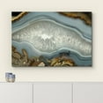 thumbnail image 3 of HFDF - Abstract Agate Slice Pattern Gallery - Canvas Art Wall Art - 16x12inch Framed, 3 of 5
