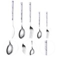 thumbnail image 2 of 5Pcs Luxury Stainless Steel Tableware Set Dining Set Knives Forks Spoons, 2 of 8