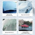thumbnail image 4 of 3-in-1 Winter Snow Scraper Brush With Ice Scraper And Shovel, Telescopic Car Glass Snow Removal Cleaning Tool, High-Efficiency Snow Removal Tools, 4 of 9