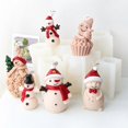 thumbnail image 4 of DIY Casting Mold Cylinder Candle Mold, Cylinder Silicone Crafts Mould, 3D Geometric Candle Mold Candle Decorations Molds, 4 of 4