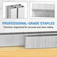 thumbnail image 5 of MEITE 22GA 14 Series Galvanized Staples, 13/32" Crown 1/4" Length for Upholstery 10,048 Pcs/Box(20 Boxes), 5 of 8