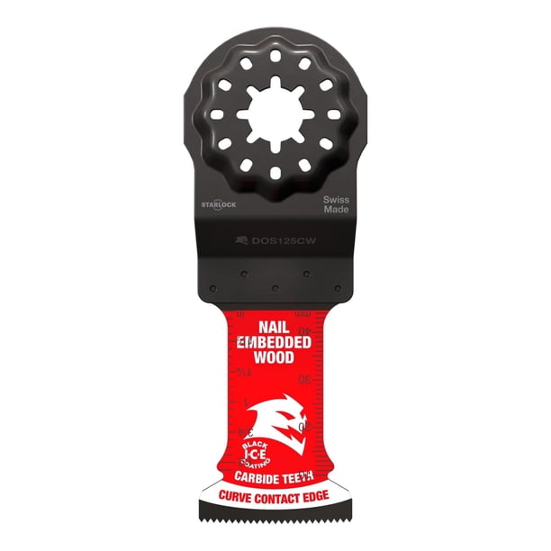 Cuchilla oscilante Diablo DOS125CW de carburo 3,2x4,4 cm