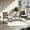 Gray, variant on Patio Furniture Set on Sale, Gizoon 3 Pieces Outdoor Wicker Furniture Set for Conversation on Balcony and Porch, Gray Cushions