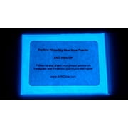 Sky Blue Glow in The Dark Powder (1 Ounce/30 Grams) - 10+ Colors Available