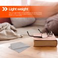 thumbnail image 4 of Miangastore Lens Wipes Velvet Cloth Sky Blue 2Set 5.89x5.89x0.04in, 4 of 8