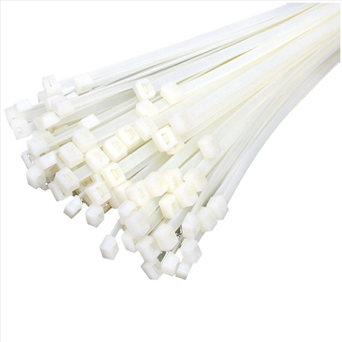 INDUSTRIAL QUALITY : 100X2.5mm Color: White Quantity: 150 Pieces
