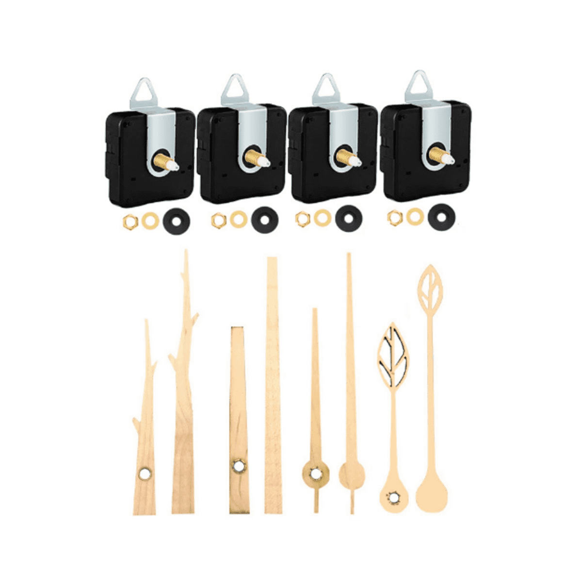 Mécanisme D'horloge à Quartz Sans Tic-tac Avec 5 Aiguilles