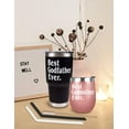 thumbnail image 5 of EBE EmmasbyEmma Godmother Gifts,Black/Rose Gold Cup for God Mom/Godfather, 5 of 9