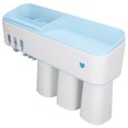 thumbnail image 2 of Soporte para limpiador de cepillos de dientes, desinfección inteligente, esterilización ultravioleta, accesorio de baño con carga USB, 2 of 8