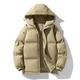 thumbnail image 4 of Xdegoge Womens Puffer Jacket Zip Up Thick Insulated Quilted Padded Winter Coat with Pockets Cold Weather Warm Hooded Outerwear,Sizes M-4Xl, 4 of 7