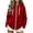 Red, variant on Hurxie Women's Full Zip Up Hoodie Long Sleeve Hooded Sweatshirts Pockets Jacket Coat for Women Red,M