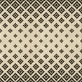 thumbnail image 1 of Ahgly Company Machine Washable Indoor Square Transitional Coffee Brown Area Rugs, 5' Square, 1 of 7