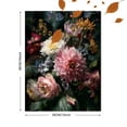 thumbnail image 3 of Vibrant Floral Still Life Oil Painting Canvas Wall Art for Living Room Kitchen Bedroom Entryway Dining Room, 3 of 8