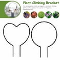 thumbnail image 4 of Iron Art Love Heart-shaped Round Plant Support Vine Climbing Plant Support Rack, 4 of 4