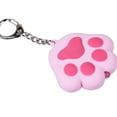 thumbnail image 3 of EeaseMX Llavero de garra de gato con sonido de luz LED (rosa), 3 of 5