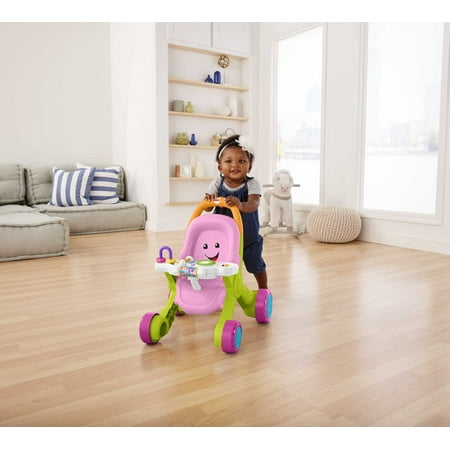 Fisher-Price - Laugh & Learn Stroll and Learn Walker and Doll