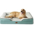 thumbnail image 1 of Orthopedic Dog Bed for Medium Dogs - Waterproof Dog Sofa Beds Medium, Supportive Foam Pet Couch Bed with Removable Washable Cover, Waterproof Lining and Nonskid Bottom, Grey, 28"x23"x6.5", 1 of 5
