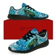 thumbnail image 3 of Uminder Mens Running Shoes Turtle Sneakers Black Shoes Size 4, 3 of 5