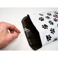 thumbnail image 6 of Adorable 10x13 Cute Puppy Paw Print Design Poly Mailers with Loving Heart, Irresistable Charming Dog Animal lover, Mailing Bags!, 6 of 10