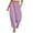 Pink-A, variant on Yifymode Womens Balloon Pants Trendy Casual Elastic Waist Wide Leg Harem Pants Baggy Pleated Lantern Trousers