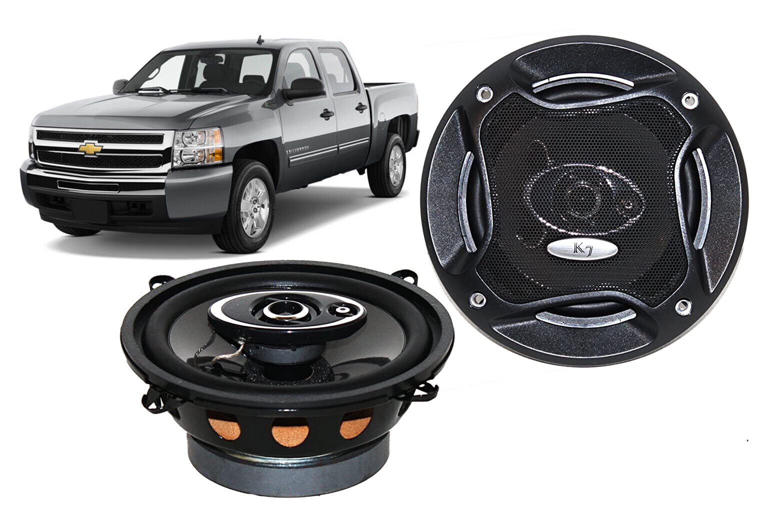 Chevrolet Silverado Pickup 20072013 Rear Door Replacement Speaker I