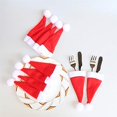 thumbnail image 5 of 10 Pieces Mini Santa Hat Christmas Decor Home Xmas Gift Present, 5 of 5