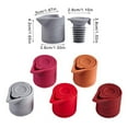 thumbnail image 3 of Leakage Proof Silicone Wine Stopper Multicolored Secure Seal Technology Maintains Taste Ideal For Restaurants Home Pubs, 3 of 9
