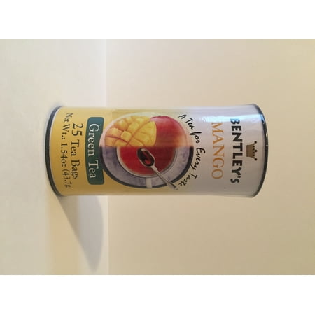 Bentleys Finest Tea - Bentley's mango green tea 25 tea bags