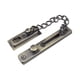 thumbnail image 5 of Cerradura de cadena para puerta, cadenas para puertas, puertas interiores y delanteras, cerrojo para puerta de entrada, fácil instalación, antirrobo, deslustre, 5 of 9