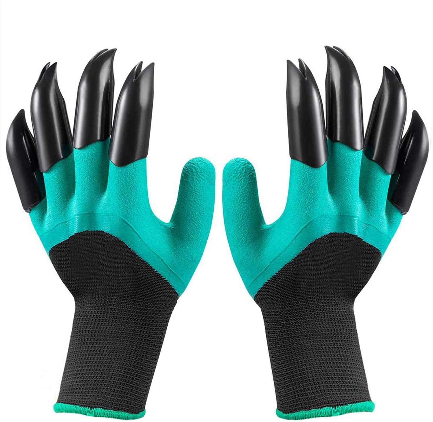 1 Pair Garden Genie Gloves with Claw Waterproof Gardening J5L8 