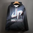 thumbnail image 3 of Dude Perfect Hoodie for Men Women, Unisex Novelty Pullover Hoodies with Pocket, 3D Print Long Sleeve Sweatshirt, S-6XL, 3 of 8