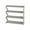 Gray, variant on Qocolhg Z-Shaped 4 Tier Free Standing Stainless Steel Shoe Rack for Closet Holds 8 Pairs Shoe Organizer Stackable Shoe Storage Shelf for Entryway, Closet, Garage, Bedroom, Cloakroom, Blue