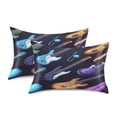 thumbnail image 2 of Musical Instruments Satin Pillowcase 20''x26'' Double-Sided Print Soft Wrinkle Resistant, 2 of 9