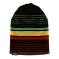 thumbnail image 2 of Bob Marley - Irie Stripe Reversible Knit Beanie, 2 of 2