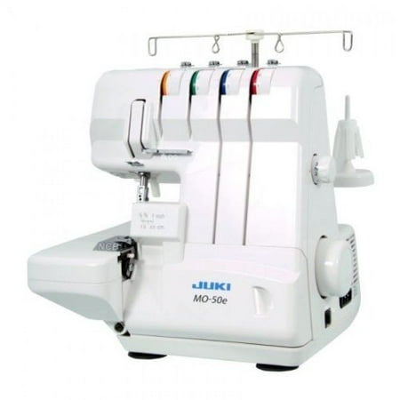 Serger Upper Knife juki, mo-50e, 3 or 4 thread serger, lay in tensions, adjustable differential feed, built in rolled hem, automatic lower looper threader, retractable upper knife ()